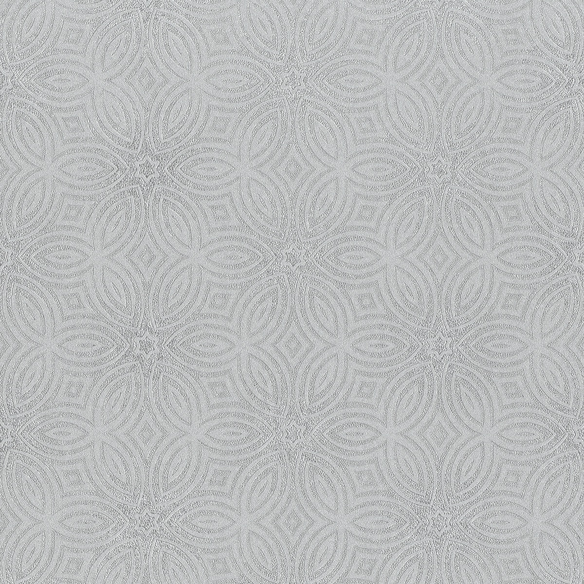 Papel de parede Étnico Rasch Prateado-1