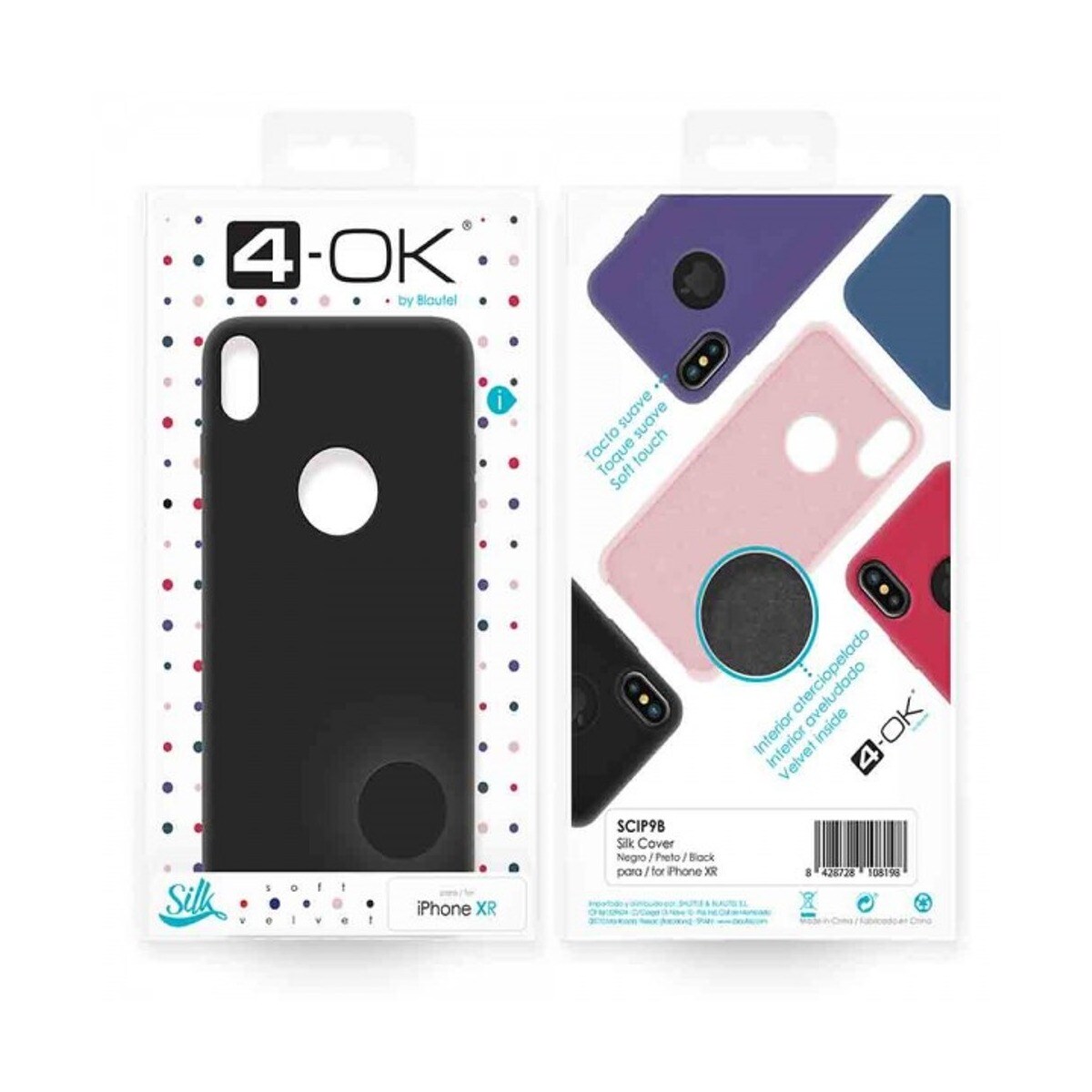 Capa 4-OK iPhone XR - Preto 2