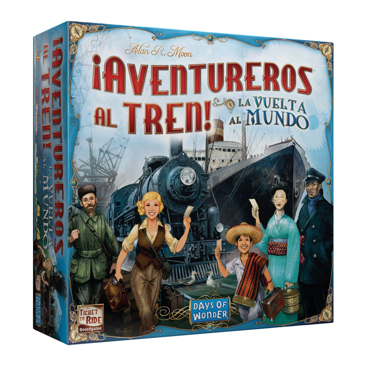 Asmodee - ¡Aventureros Al Tren! La Vuelta Al Mundo