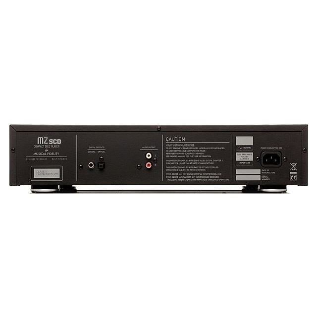 Reproductor de CDs Musical Fidelity M2S CD BL Negro-2