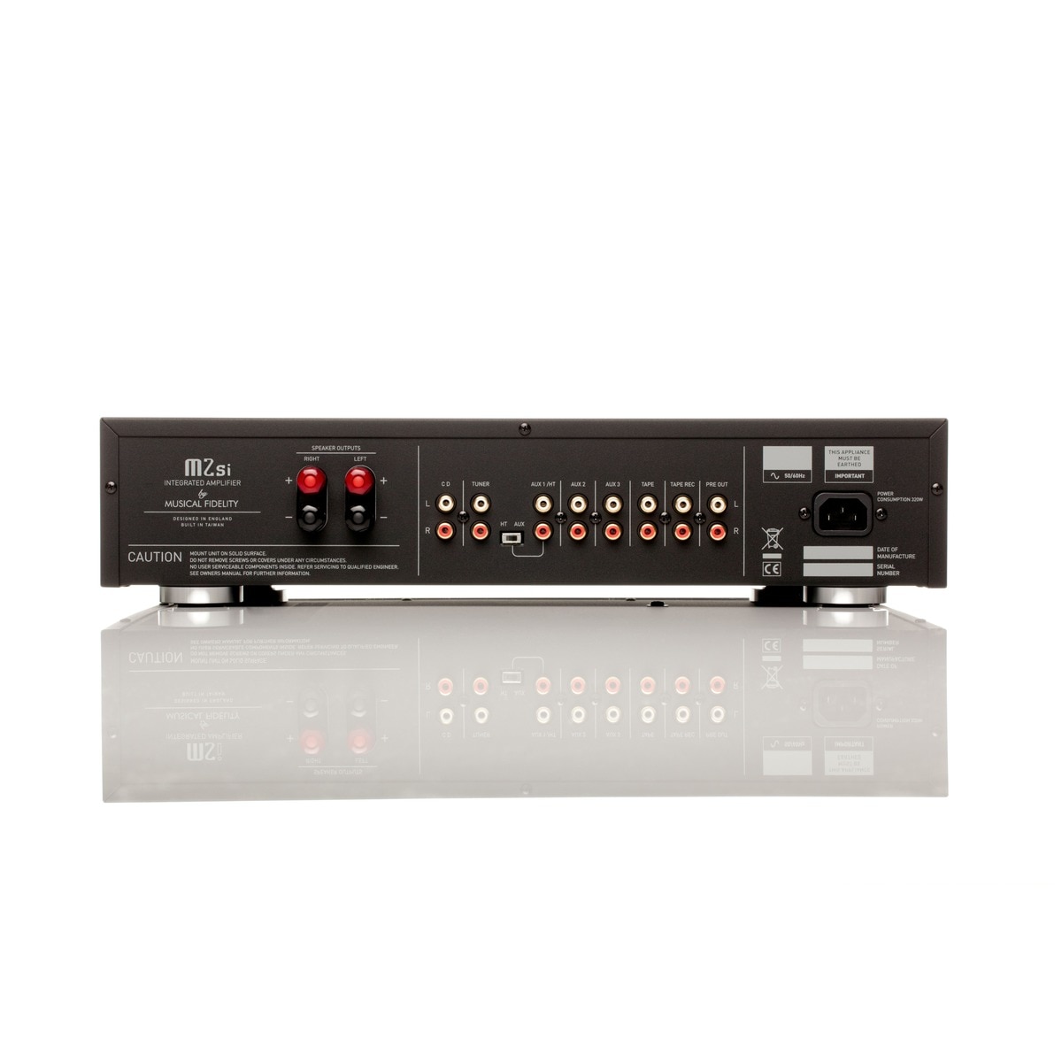 Amplificador integrado Musical Fidelity M2S i S estéreo Plata-2
