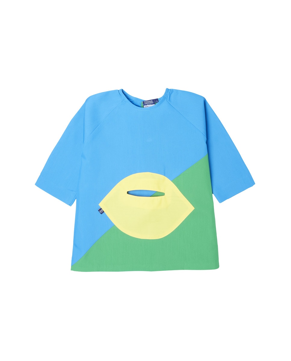 Blouse d'uniforme multicolore