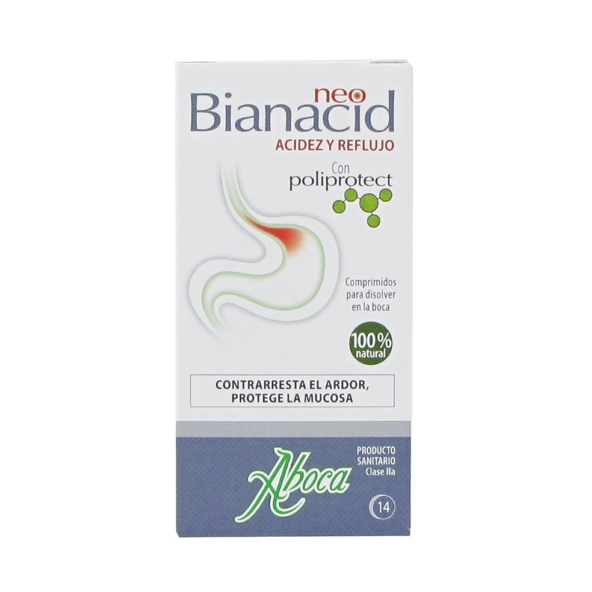 Imagem 0 de Suplemento Alimentar Neo Bianacid Azia e refluxo - 14 Comp.