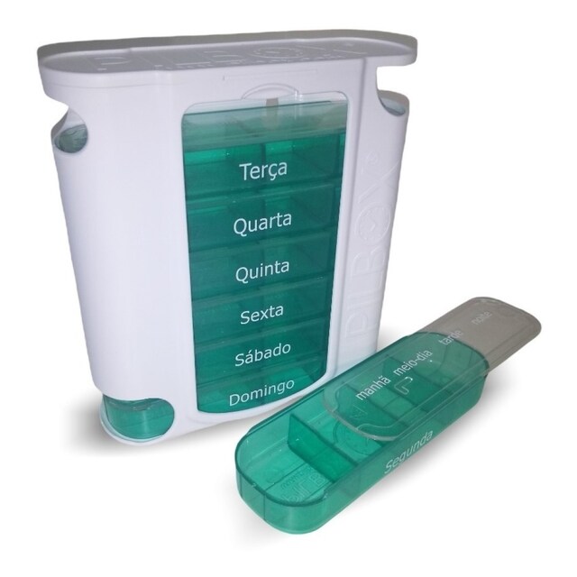 Imagem 0 de Caixa de comprimidos 7 dias 1 caixa Pilbox