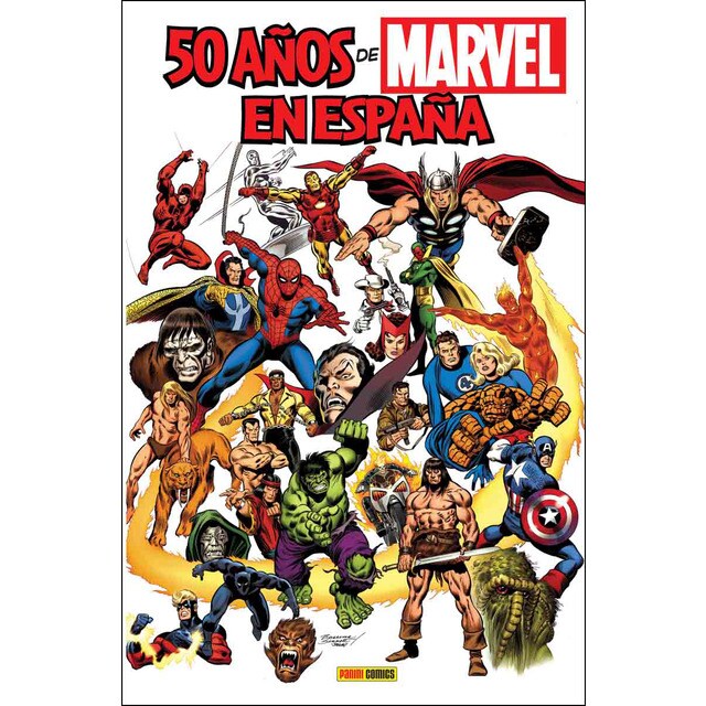 50 años de marvel en españa (Tapa dura) · Cómic de Autor · El Corte Inglés