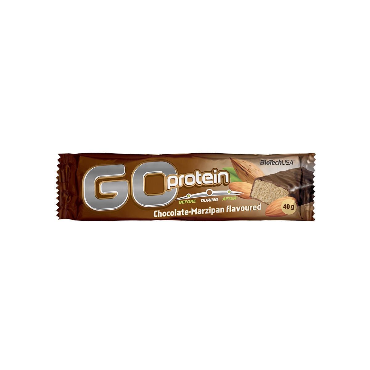 Biotech USA - Barrita De Proteínas 40 G Sabor Chocolate- Mazapan Biotechusa