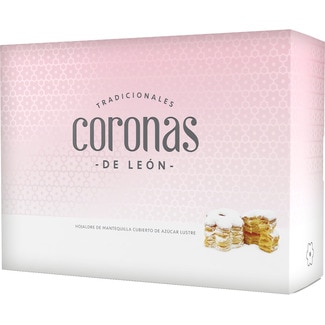 coronas de hojaldre artesano de mantequilla 100% de León estuche 150 g - Nazare