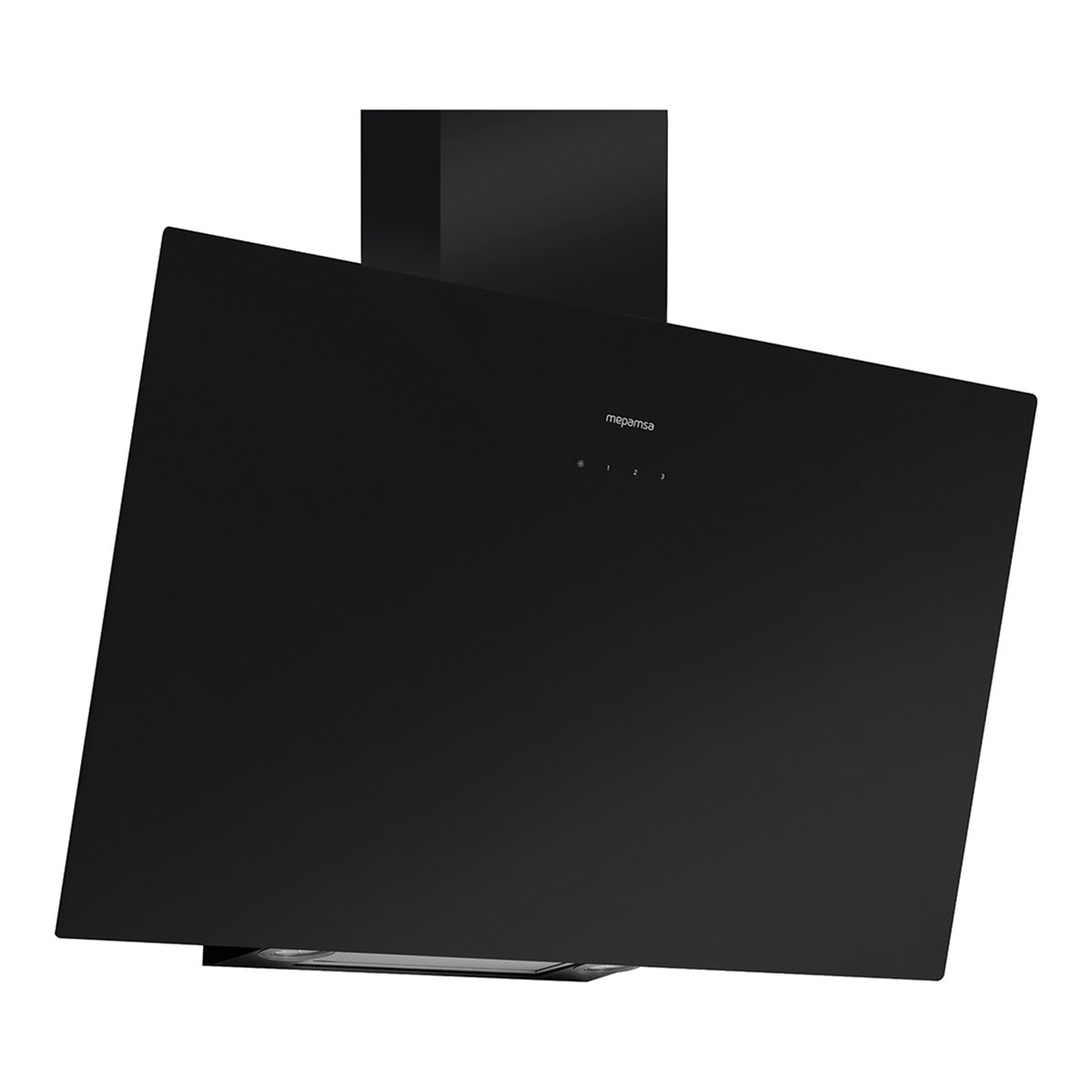 Campana decorativa Mepamsa 3 velocidades - Display Green Power 90 Negro Cristal negro-1