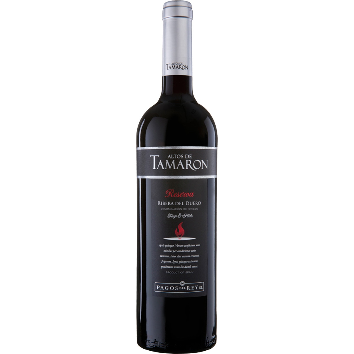 vino tinto reserva DO Ribera del Duero botella 75 cl