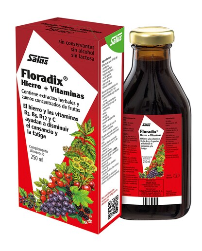 Imagen 0 de Formulación líquida de Hierro + Vitaminas 250 ml Floradix