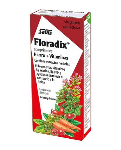 Imagen 0 de 84 Comprimidos de Hierro + Vitaminas Floradix