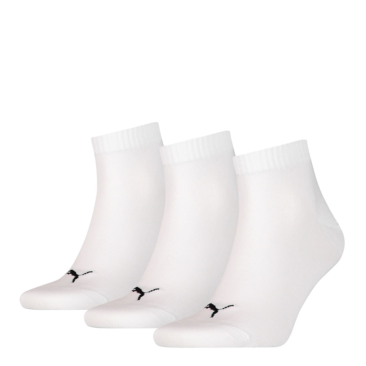 Lot de 3 paires de chaussettes Quarter Plain Puma