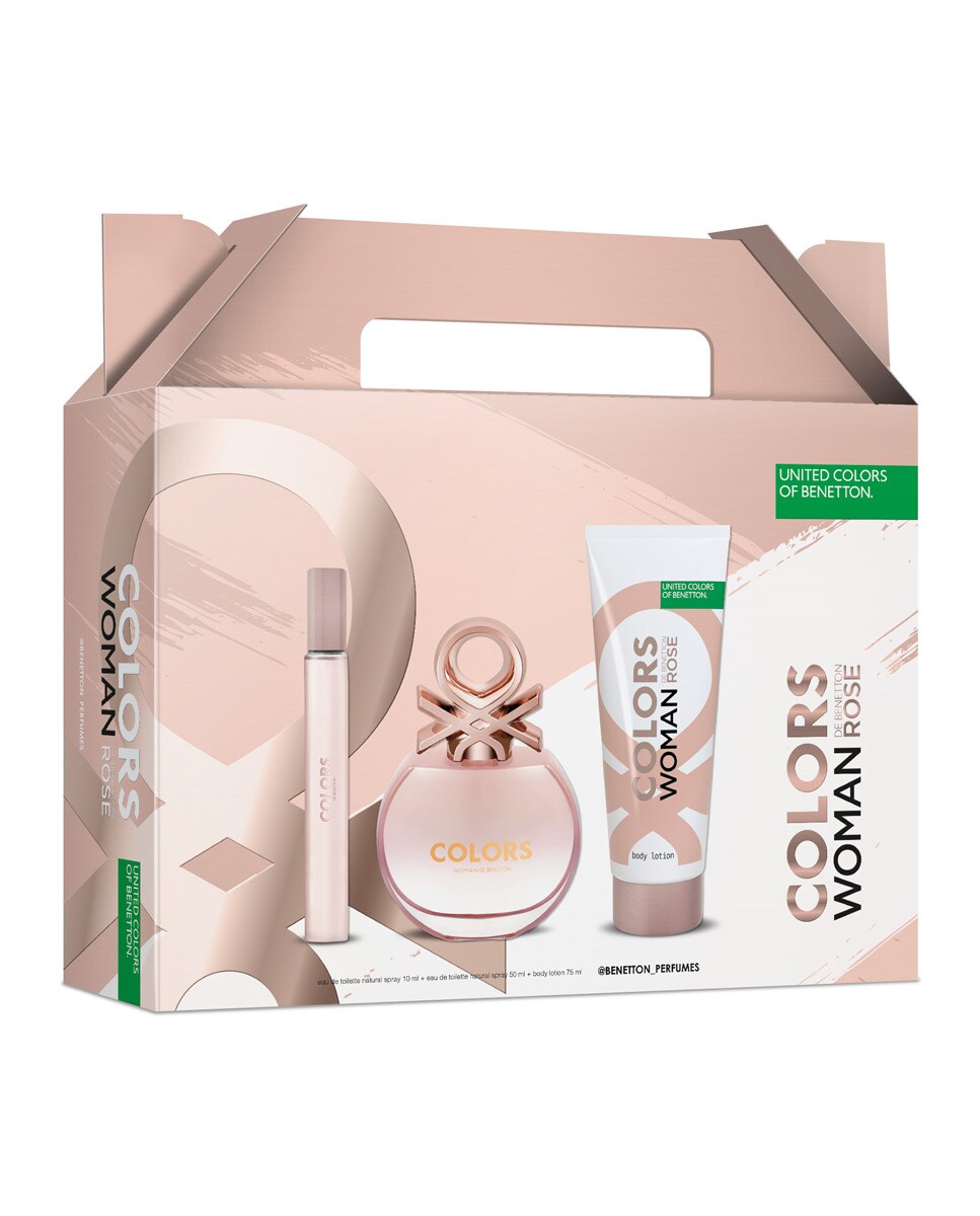 Benetton - Estuche De Regalo Colors Rose