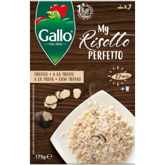 Riso Gallo Risotto Pronto com Trufas embalagem 175 g