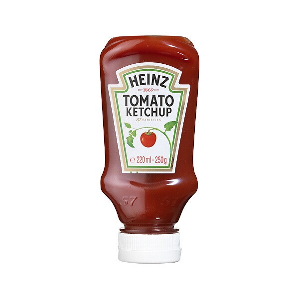 Heinz Ketchup embalagem 250 g