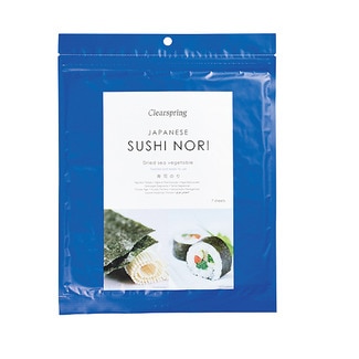 Alga Marinha Sushi Nori embalagem 17 g - Clearspring