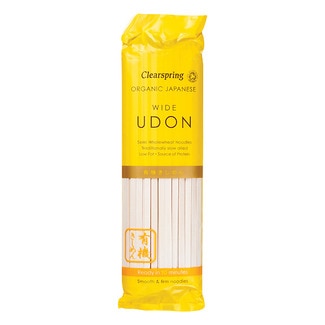 Massa Noodles Udon Larga Bio embalagem 200 g - Clearspring