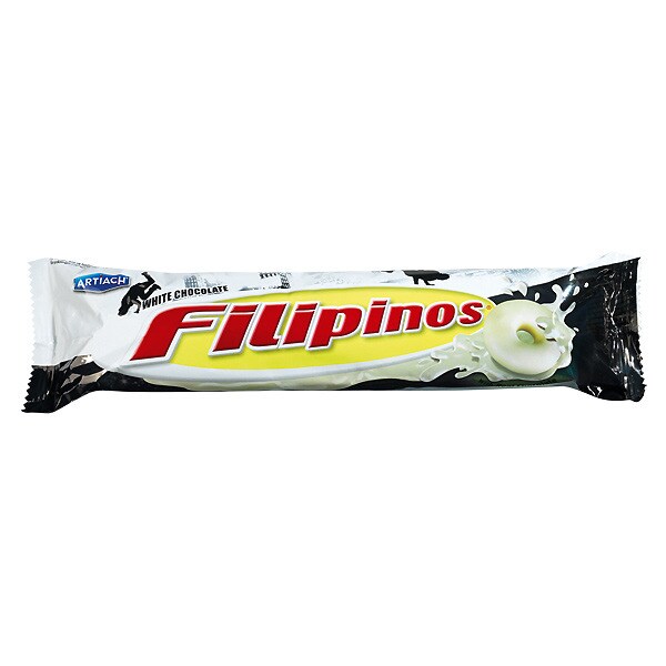 Filipinos Bolachas de Chocolate Branco embalagem 135 g