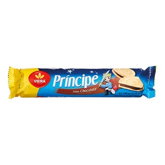 Bolachas Recheadas com Chocolate embalagem 145 g - Vieira Príncipe