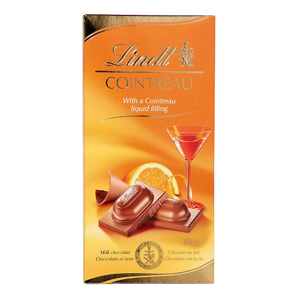 Chocolate de Leite com Recheio de Licor Cointreau embalagem 100 g