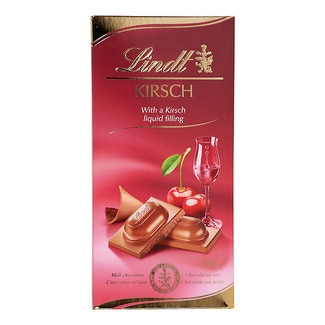 Chocolate de Leite com Recheio de Licor Kirsch embalagem 100 g - Lindt