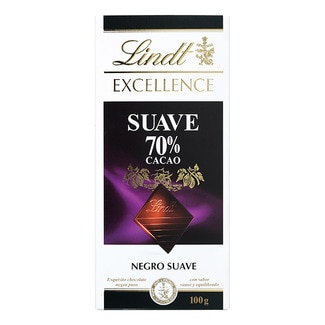 Chocolate Preto Suave 70% de Cacau Excellence embalagem 100 g - Lindt