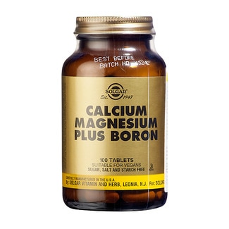 Calcium Magnesium Plus Boron frasco 100 comprimidos - Solgar