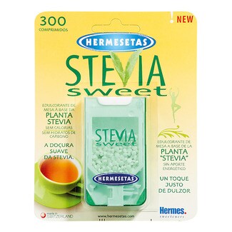 Hermesetas Adoçante Stevia Sweet embalagem 300 unidades