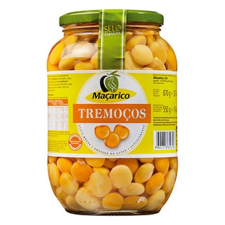 Tremoços frasco 870 g - Maçarico
