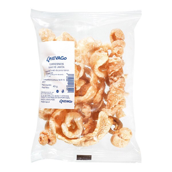 Kevago Torresmos embalagem 40 g