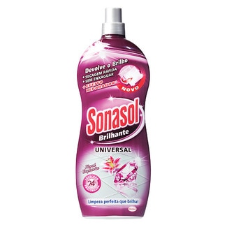 Lava Tudo Líquido Brilhante Floral Euphoria embalagem embalagem - Sonasol