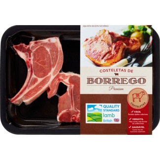 Costeleta de Borrego Peso Aproximado por 490 g
