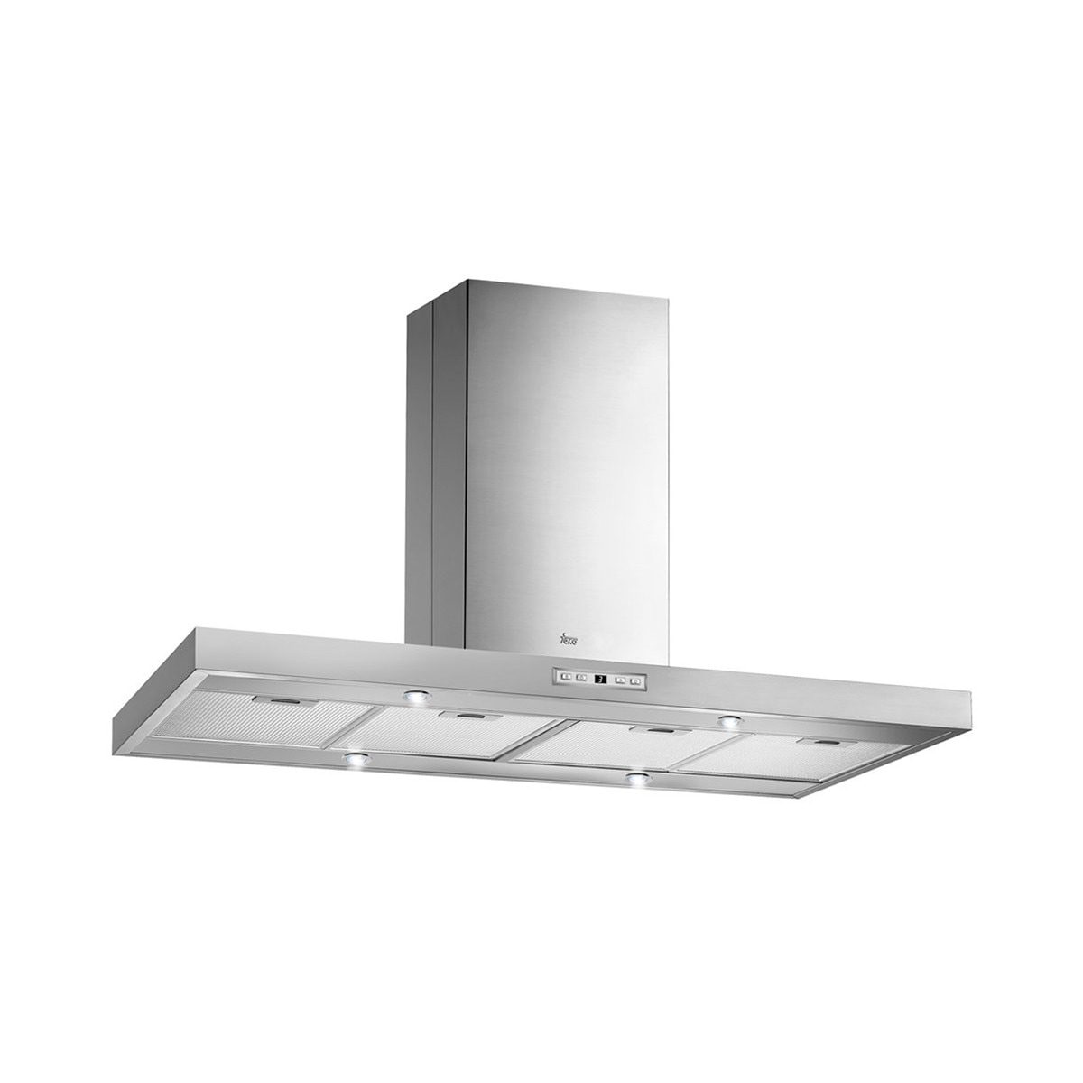 Campana isla Teka mandos electrónicos - DH2 ISLA 1285 Acero Inox-1