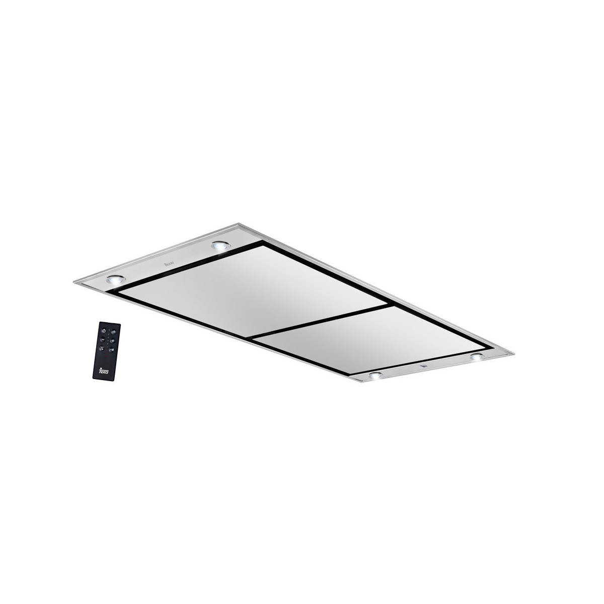 Campana de techo Teka aspiración perimetral Contour - DHT 1285 INOX Inox-3