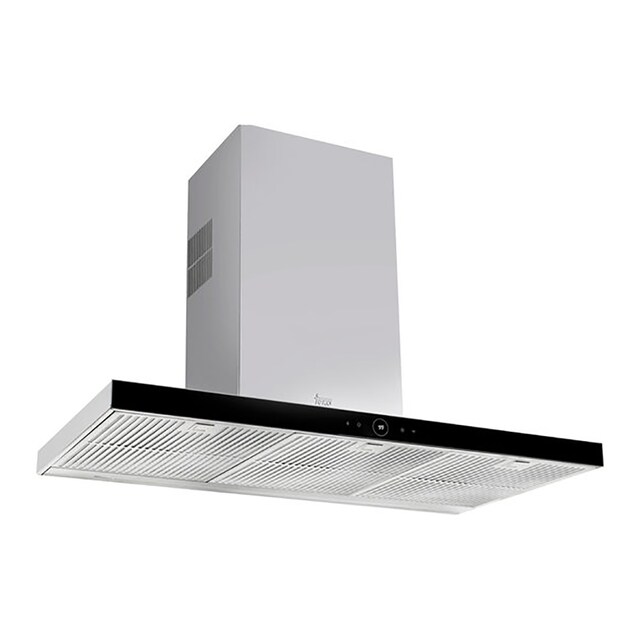Imagem 0 de Exaustor de Parede Teka DLH 1185 T Ultraslim com Motor EcoPower de 4 Velocidades e de 110 cm - Vidro Preto com Aro Inox