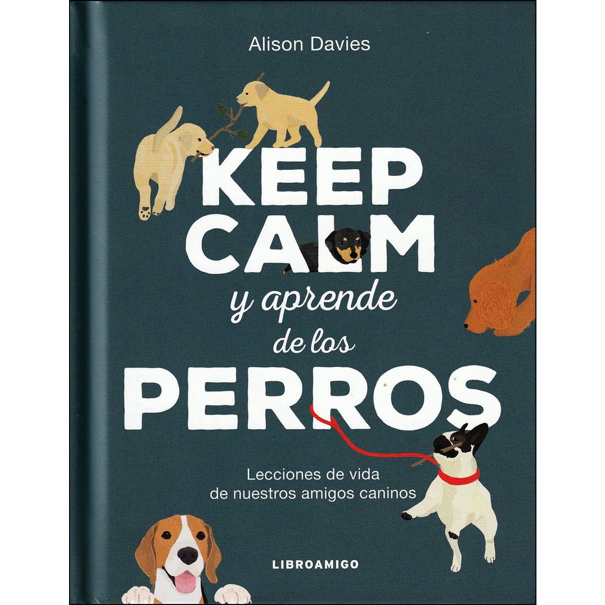Imagem 0 de Keep calm y aprende de los perros: Lecciones de vida de nuestros amigos caninos(Tapa dura)