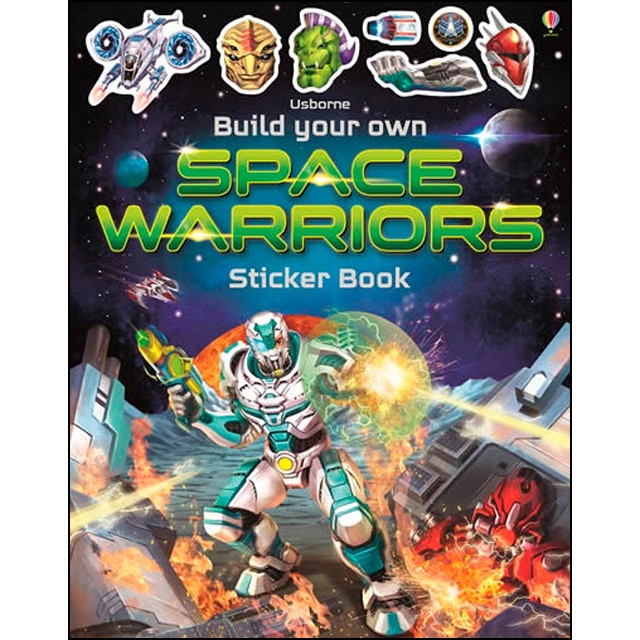 Imagem 0 de Build your own space warriors sticker book
