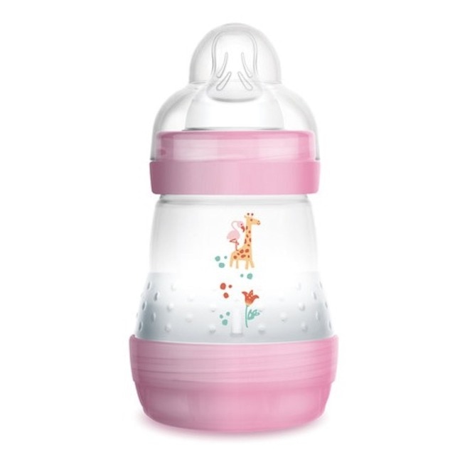 Imagem 0 de Biberão Silicone Anti-cólicas Rosa 160ml 0m+ Mam