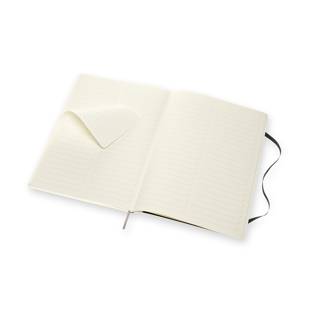 Caderno Profissional A4 Capa Mole - Preto Preto-3