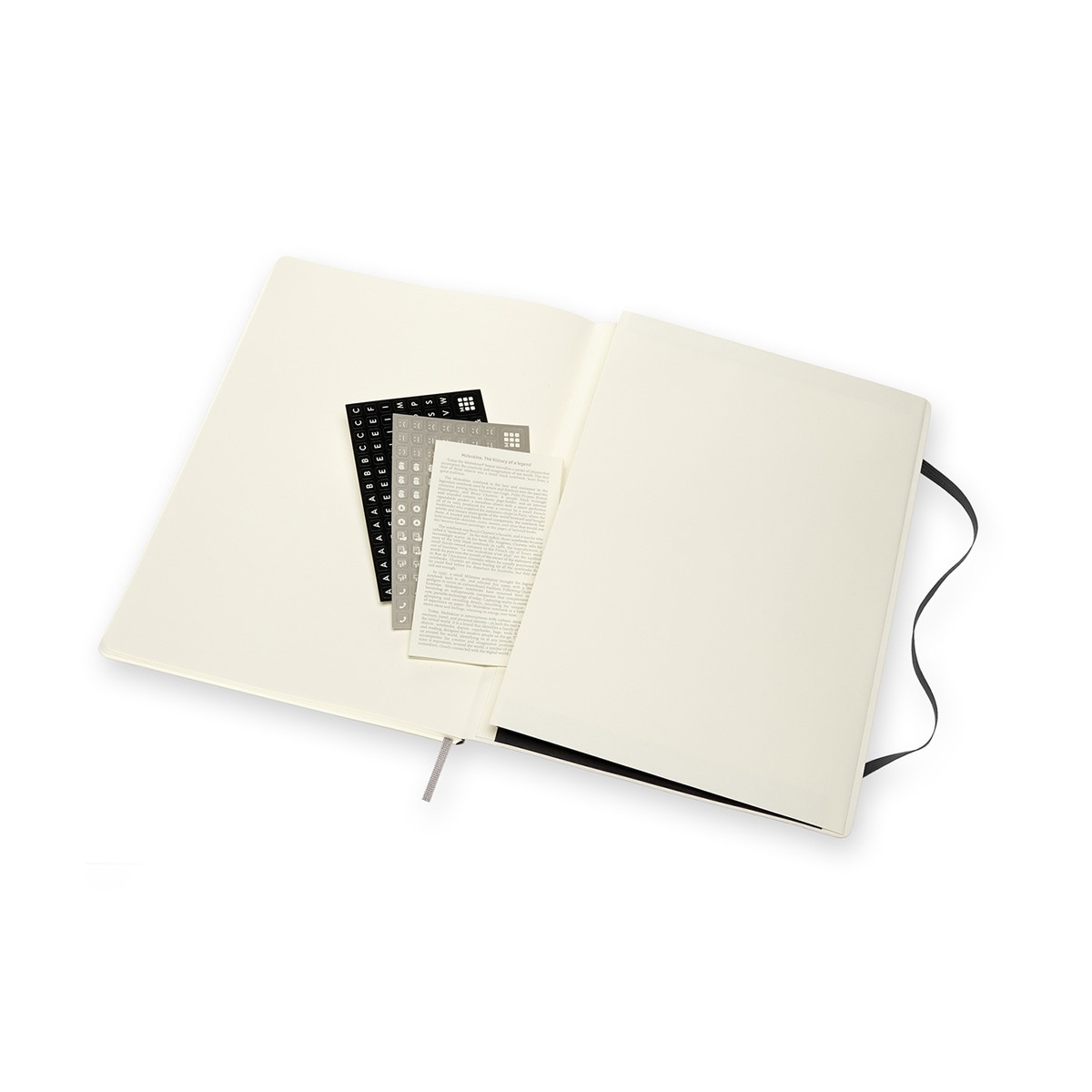 Caderno Profissional A4 Capa Mole - Preto Preto-5