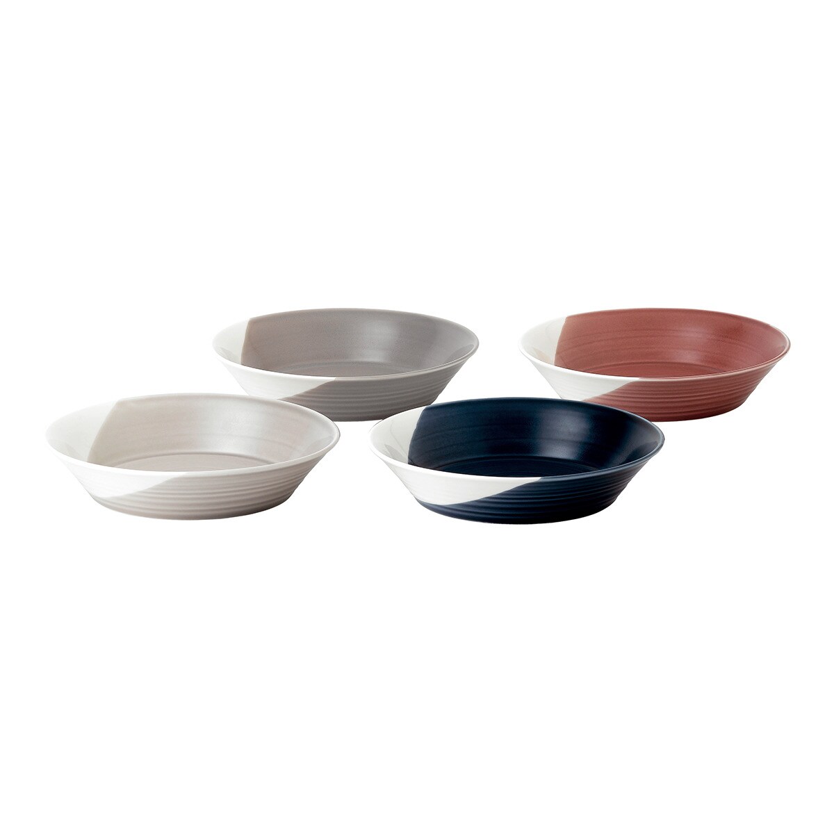 Royal Doulton - Set De 4 Bowls Coffee Studio Multicolor