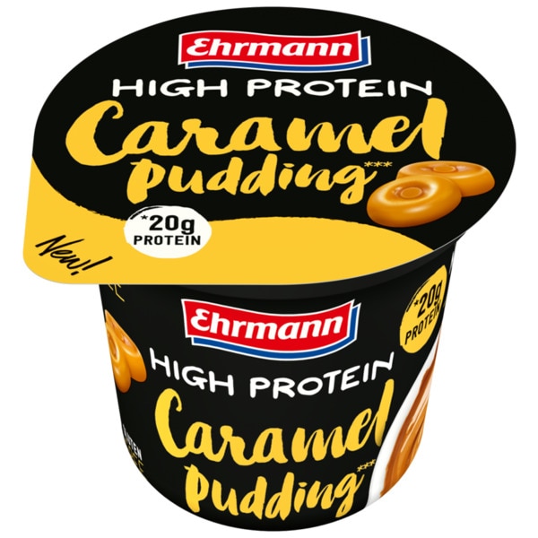 Pudim de Caramelo Rico em Proteína embalagem 200 g