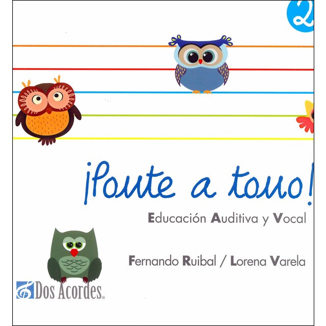 Imagem 0 de ¡ponte a tono!: Educación auditiva y vocal, 1(Tapa blanda)