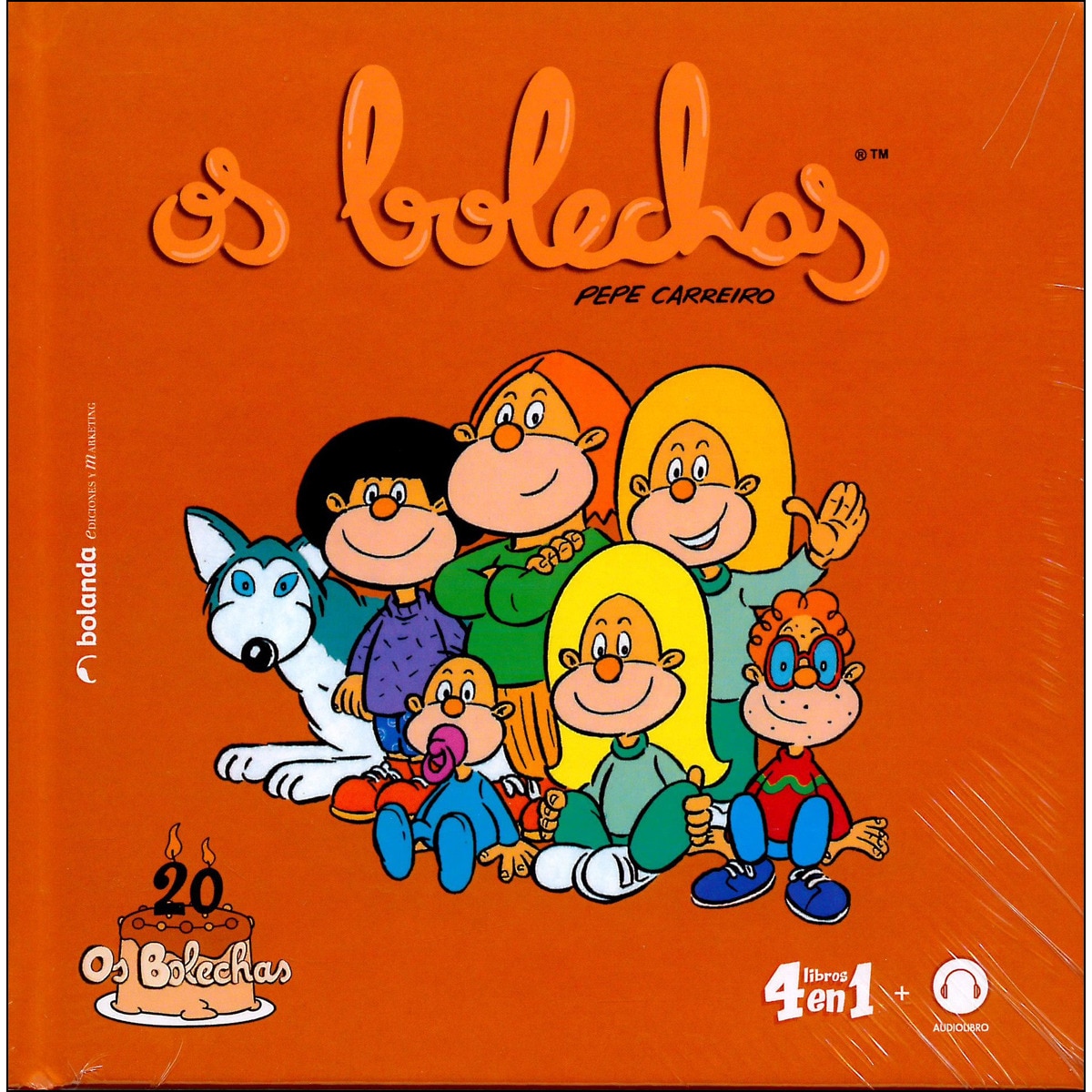 Os Bolechas. 4 en 1 (Capa dura) 1