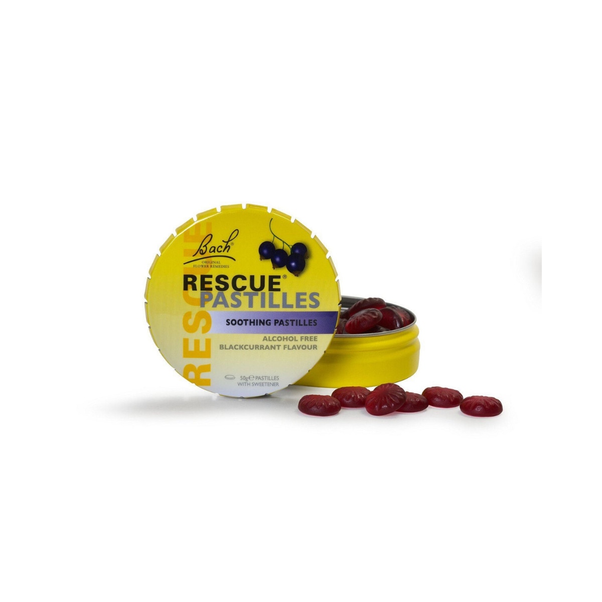 Imagem 0 de Suplemento Alimentar Pastilhas Rescue Mirtilo 50gr Florais de Bash Biotop