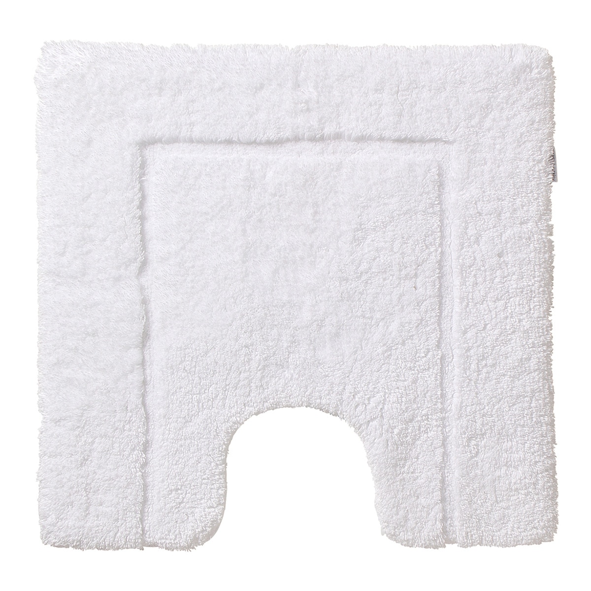 Alfombra de baño algodón egipcio Must Abyss Habidecor Blanco-1