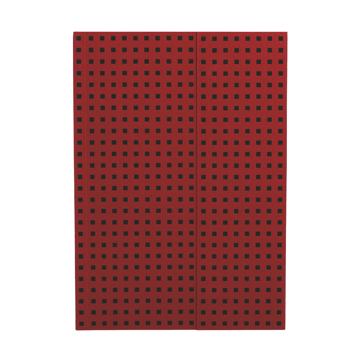Imagem 0 de Bloco Quadrados B5 de Linhas - Vermelho E Preto