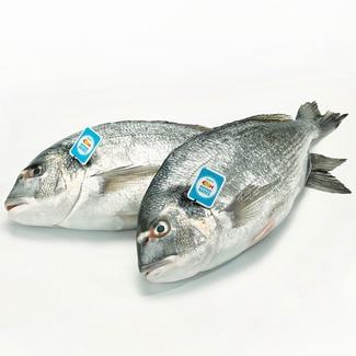 Dorada nacional de crianza peso aproximado pieza 400-600 g