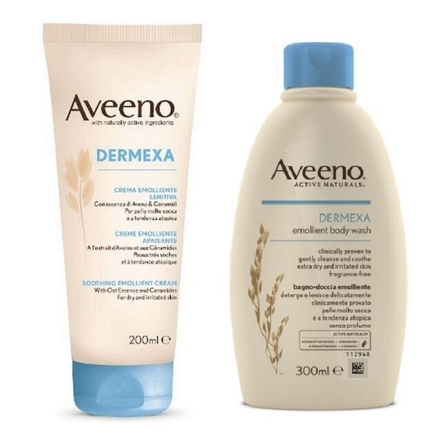 Imagem 0 de Kit Creme Emoliente Lenitivo & Gel de Duche Emoliente Dermexa
