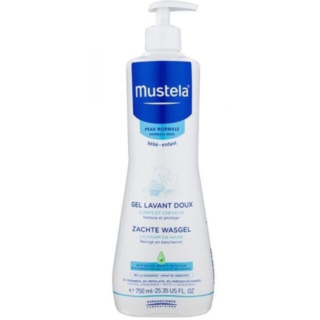 Imagem 0 de Gel Lavante Suave Pele Normal 750ml Mustela Bebé